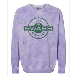 The Swass Cool Vector Design Colorblast Crewneck Sweatshirt