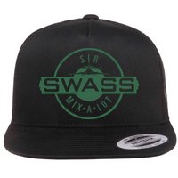 The Swass Cool Vector Design Flat Bill Trucker Hat