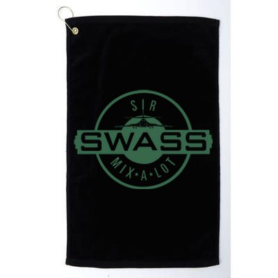 The Swass Cool Vector Design Platinum Collection Golf Towel