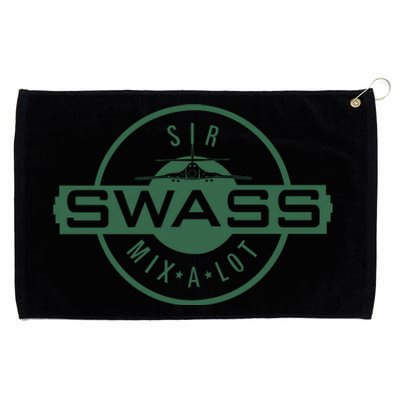 The Swass Cool Vector Design Grommeted Golf Towel