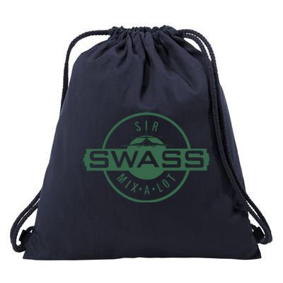 The Swass Cool Vector Design Drawstring Bag