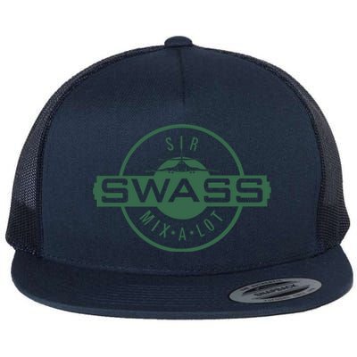 The Swass Cool Vector Design Flat Bill Trucker Hat