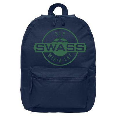 The Swass Cool Vector Design 16 in Basic Backpack