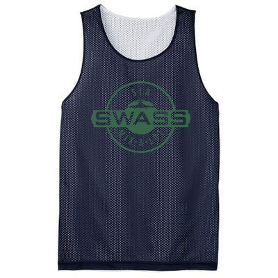 The Swass Cool Vector Design Mesh Reversible Basketball Jersey Tank