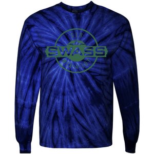 The Swass Cool Vector Design Tie-Dye Long Sleeve Shirt