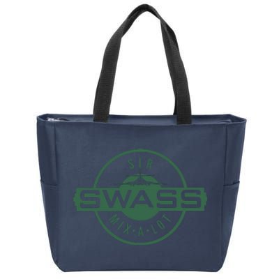 The Swass Cool Vector Design Zip Tote Bag