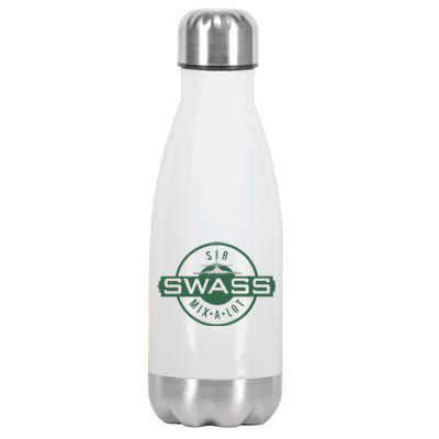 The Swass Cool Vector Design Stainless Steel Insulated Water Bottle