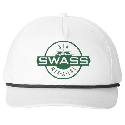 The Swass Cool Vector Design Snapback Five-Panel Rope Hat