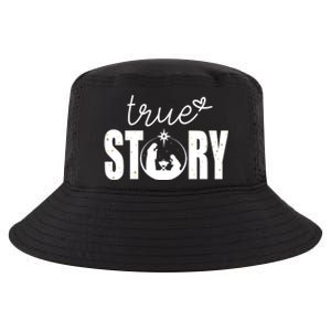 True Story Christmas Holy Christian Cool Comfort Performance Bucket Hat