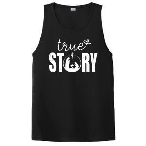 True Story Christmas Holy Christian PosiCharge Competitor Tank