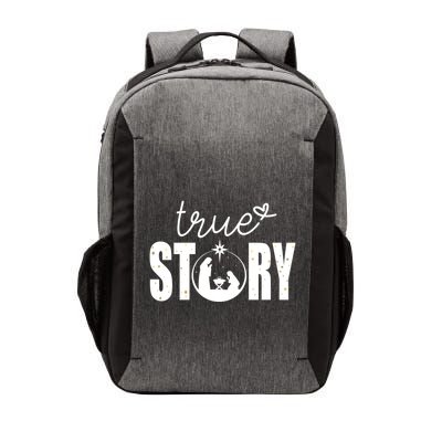 True Story Christmas Holy Christian Vector Backpack