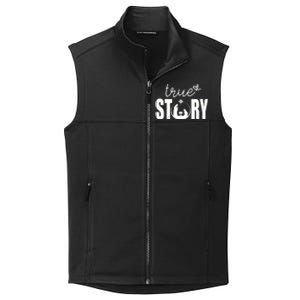 True Story Christmas Holy Christian Collective Smooth Fleece Vest