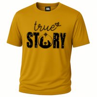 True Story Christmas Holy Christian Cooling Performance Crew T-Shirt