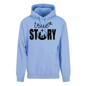 True Story Christmas Holy Christian Unisex Surf Hoodie