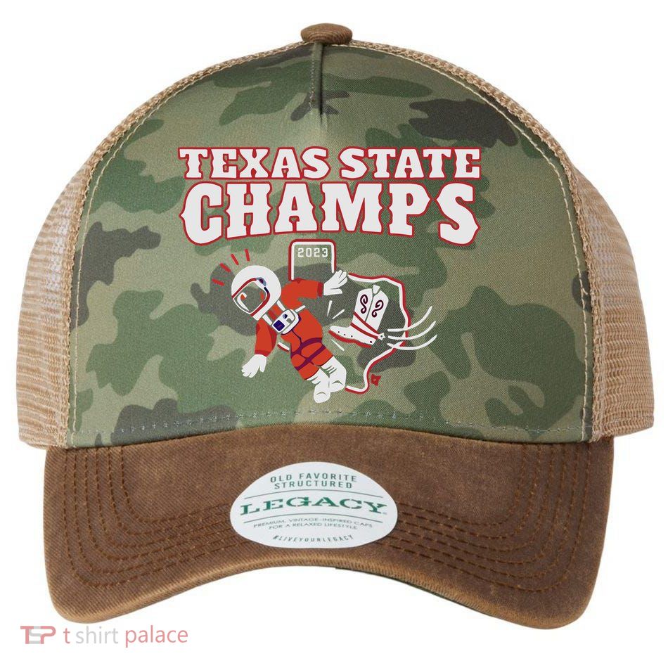 Texas State Champs Legacy Tie Dye Trucker Hat