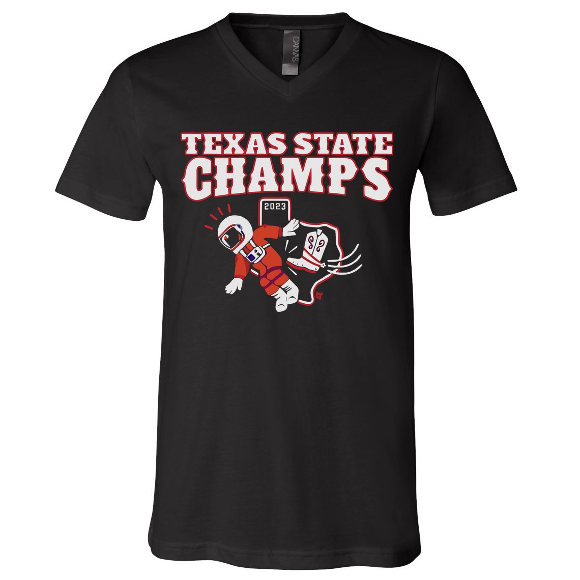 Texas State Champs V-Neck T-Shirt
