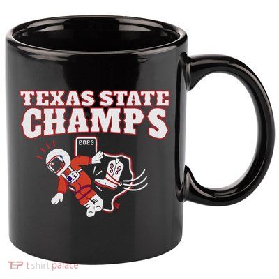 Texas State Champs 11oz C Handle Ceramic Mug