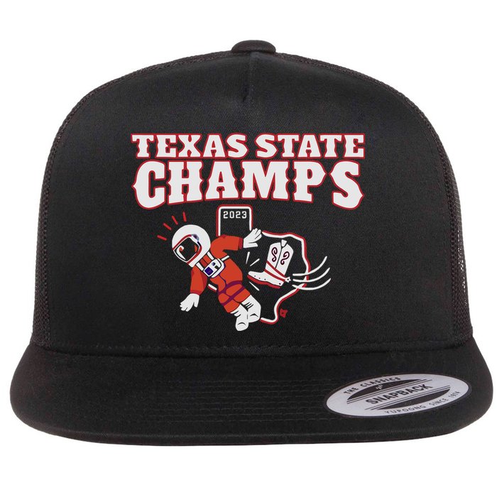 Texas State Champs Flat Bill Trucker Hat