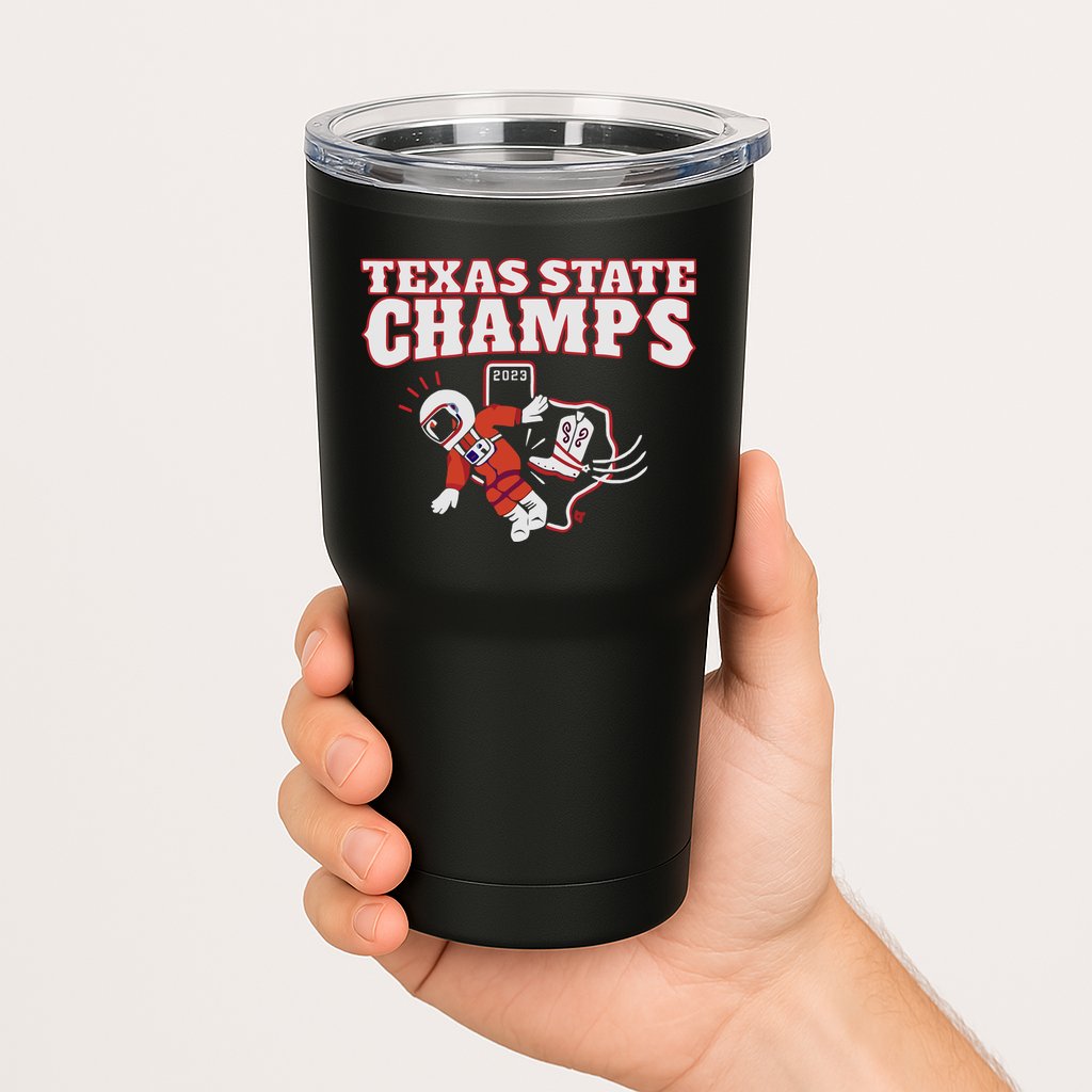 Texas State Champs Tumbler