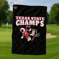 Texas State Champs Golf Towel