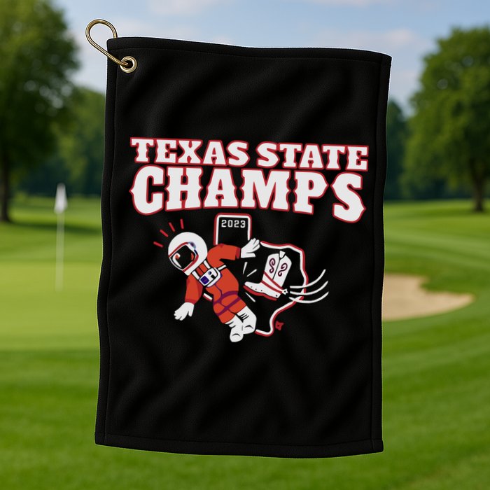 Texas State Champs Golf Towel