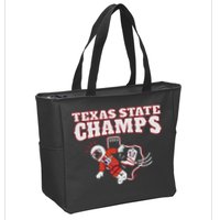 Texas State Champs Zip Tote Bag