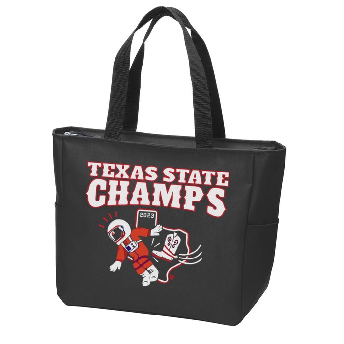 Texas State Champs Zip Tote Bag