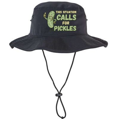This Situation Calls For Pickles Funny Pickle Bucket Hat