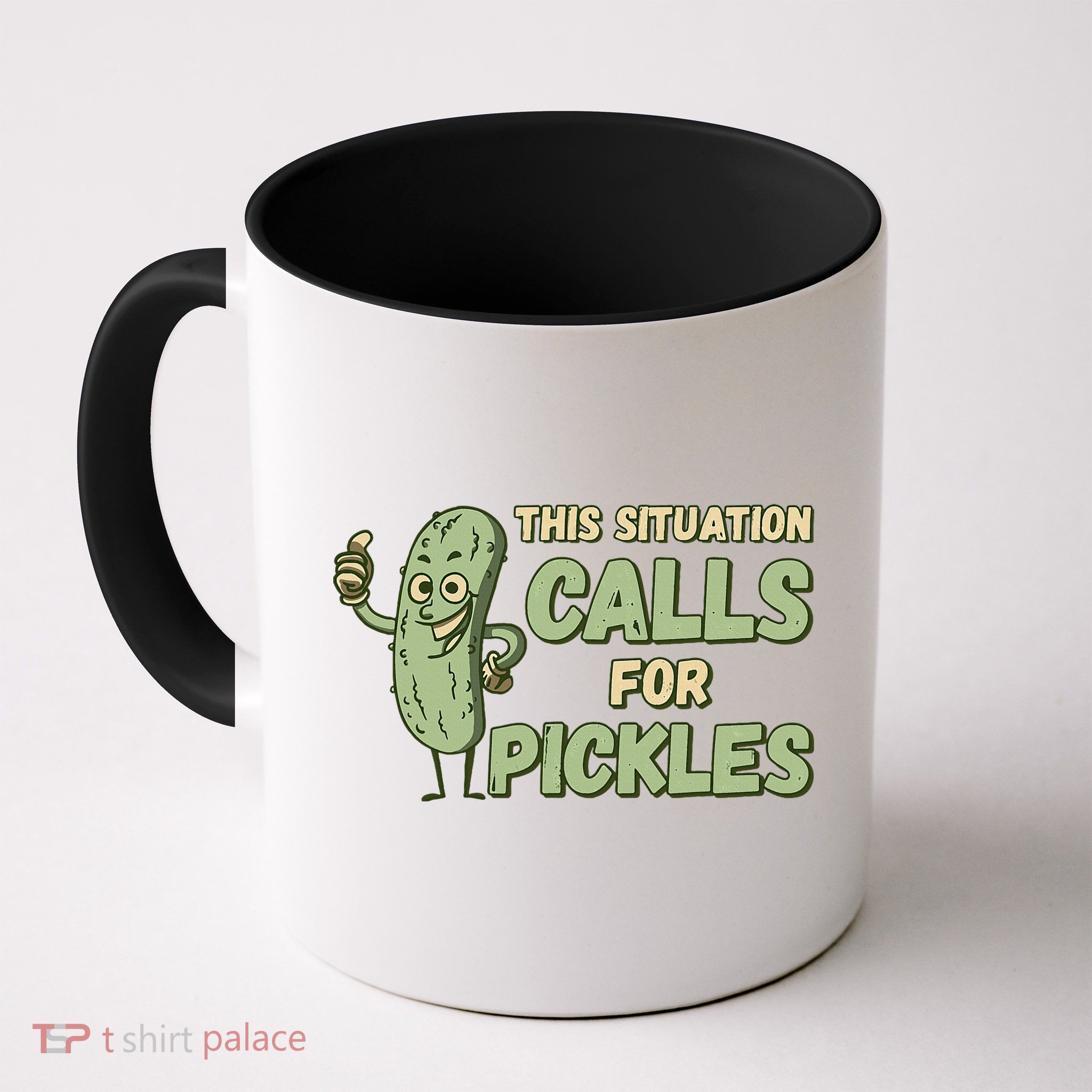This Situation Calls For Pickles Funny Pickle Mug