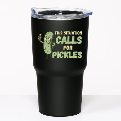 This Situation Calls For Pickles Funny Pickle Tumbler