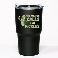 This Situation Calls For Pickles Funny Pickle Tumbler