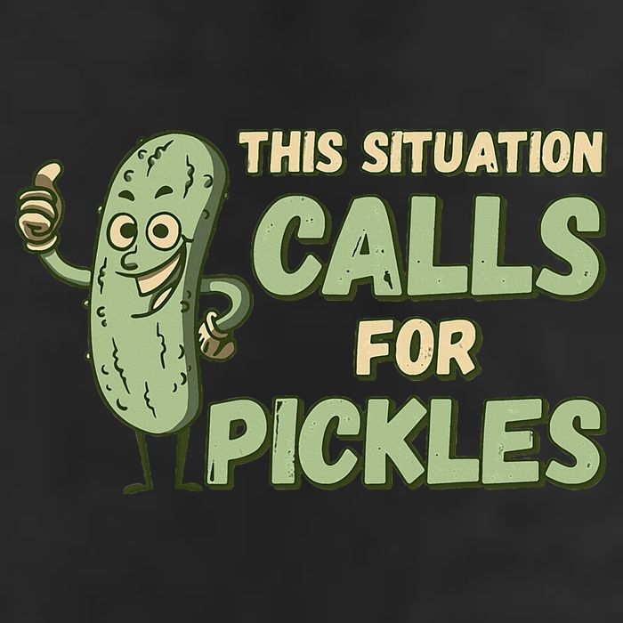 This Situation Calls For Pickles Funny Pickle Microfiber Hand Towel