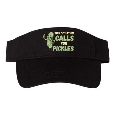 This Situation Calls For Pickles Funny Pickle Visor