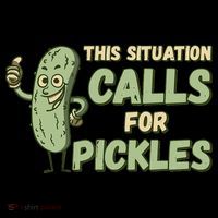This Situation Calls For Pickles Funny Pickle Zip Tote Bag
