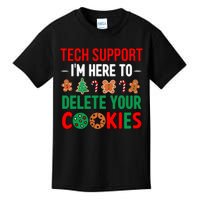 Tech Support Christmas Cookies Women Funny Christmas Kids T-Shirt