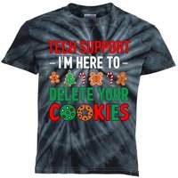 Tech Support Christmas Cookies Women Funny Christmas Kids Tie-Dye T-Shirt