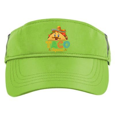 Taco Squad Cinco De Mayo Celebration Adult Drive Performance Visor