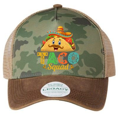 Taco Squad Cinco De Mayo Celebration Legacy Tie Dye Trucker Hat