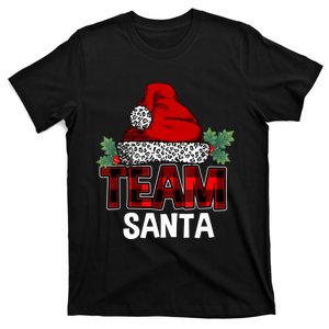 Team Santa Christmas Family Matching Pajamas Gift Boys Girls T-Shirt