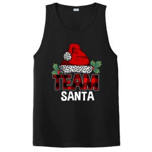 Team Santa Christmas Family Matching Pajamas Gift Boys Girls PosiCharge Competitor Tank