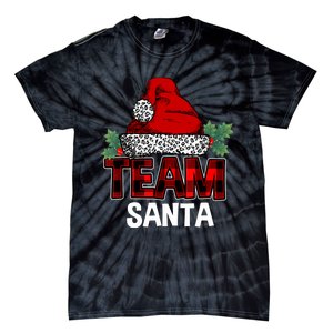 Team Santa Christmas Family Matching Pajamas Gift Boys Girls Tie-Dye T-Shirt