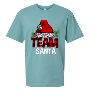 Team Santa Christmas Family Matching Pajamas Gift Boys Girls Sueded Cloud Jersey T-Shirt