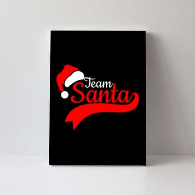 Team Santa Christmas Squad Family Matching Canvas