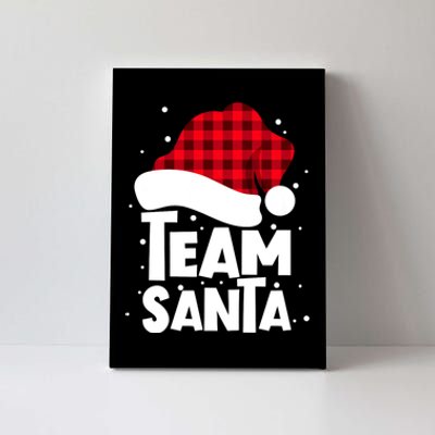 Team Santa Christmas Squad Family Matching Canvas