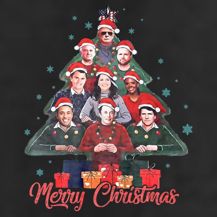 Trump Supporters Christmas Tree Dream Team Daddys Home 45 47 Cool Comfort Performance Bucket Hat