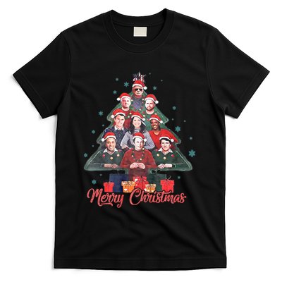 Trump Supporters Christmas Tree Dream Team Daddys Home 45 47 T-Shirt