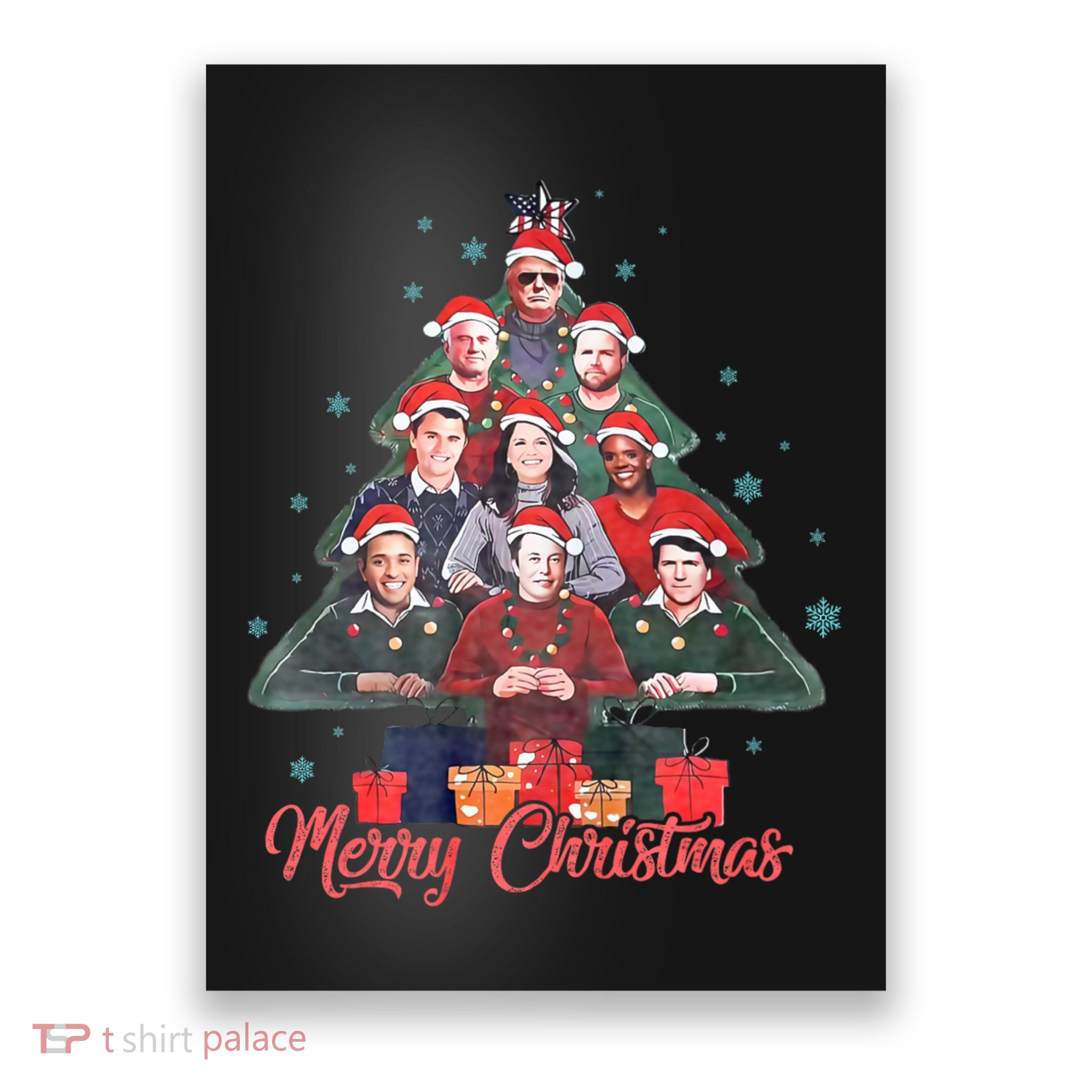 Trump Supporters Christmas Tree Dream Team Daddys Home 45 47 Poster