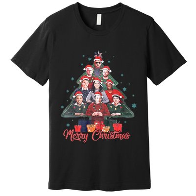 Trump Supporters Christmas Tree Dream Team Daddys Home 45 47 Premium T-Shirt