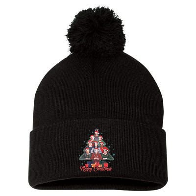 Trump Supporters Christmas Tree Dream Team Daddys Home 45 47 Pom Pom 12in Knit Beanie