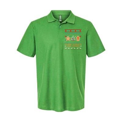 Tech Support Christmas Cookies Funny Christmas Softstyle Adult Sport Polo